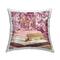 Stupell Industries Glam Designer Books Fashion Accessory Glitz Pink Gold Throw Pillow 18" x 18"